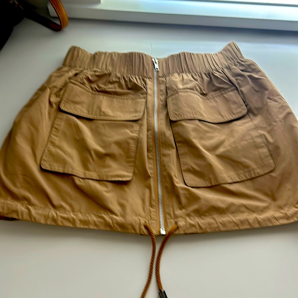 Saint Art New York CASSIE CARGO SKIRT, KHAKI S